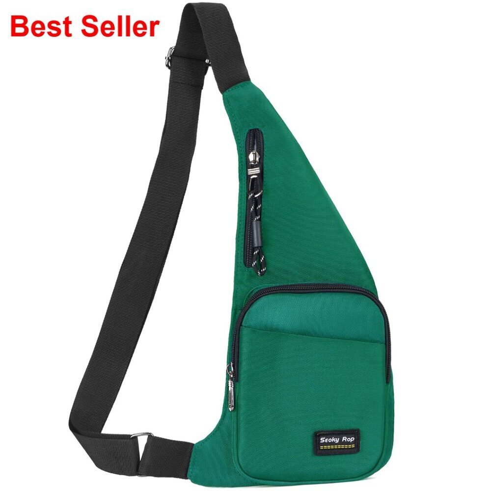 Waterproof Oxford Cloth Slim Sling Bag Crossbody Chest Bag